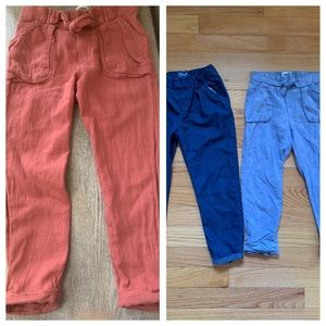 🎉🎉!!SOLD!!🎉🎉Girl pants trouser bundle